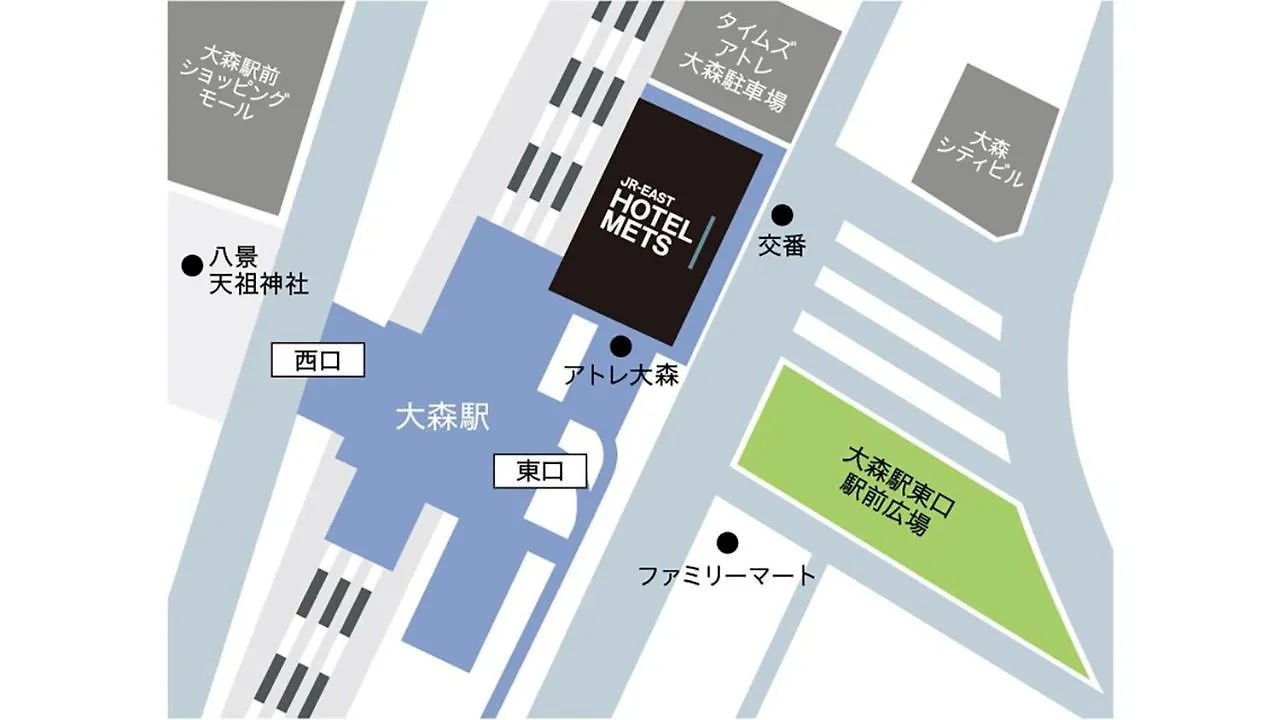 Jr-East Hotel Mets Omori Kawasaki